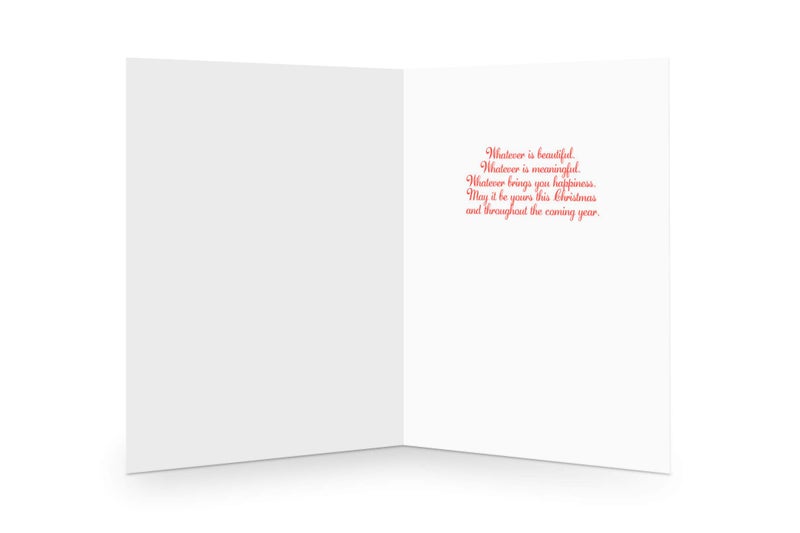 Stonehouse Collection Silent Night Christmas Holiday Card - 18 Christmas Cards & Envelopes - Winter Holiday Forest (Standard) - Image 2